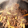 大阪のちゃーちゃん's cooksnap of when they made お弁当用♡私的♡牛ごぼう♡.