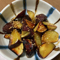 ぱんだ×ぱんだ's cooksnap of when they made 簡単！時短！揚げない大学芋(さつまいも).
