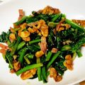 おっクック☆'s cooksnap of when they made ほうれん草・ベーコン・くるみの温サラダ.