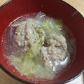 登陽ママ's cooksnap of when they made 鶏団子と野菜のほっこりスープ.