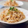 クック3539PY☆'s cooksnap of when they made ごまたっぷり♪の鶏ささみチャーハン.