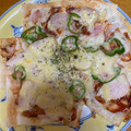 もも☆ピピ's cooksnap of when they made 余った焼売の皮で作る簡単ピザ！.