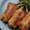 maxmax's cooksnap of when they made 簡単×甘辛★じゃがいもとにんじんの肉巻き.