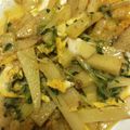 今日なににする？'s cooksnap of when they made じゃが芋と豆苗の味噌マヨソテー.