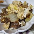天光結月's cooksnap of when they made ♡白菜としらたきの卵とじ♡.