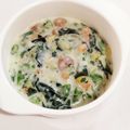 TOMOえ's cooksnap of when they made ルウを使わないクリームシチュー〈幼児食〉.