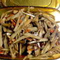 みっきちっちゃん's cooksnap of when they made 食物繊維たっぷり☆ごぼうと舞茸のきんぴら.