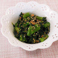 クックHG9V8Y☆'s cooksnap of when they made 旬のご馳走♪春菊の胡麻和え＊副菜.