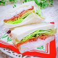 Satoco❋'s cooksnap of when they made 水切りヨーグルトでクリームチーズ風サンド.