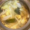 ☆ドキンちゃん☆”'s cooksnap of when they made すぐ出来る簡単中華スープ.