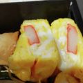 あゆたっくん's cooksnap of when they made 卵1個で甘いカニカマ入卵焼き♪お弁当にも.