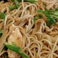 れそそ's cooksnap of when they made 和のヤキソバ　鳥なん風焼き蕎麦.