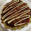 まみょ～ん's cooksnap of when they made お好み焼き粉を使ってふわふわ♡お好み焼き.