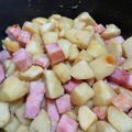 toshio39's cooksnap of when they made 里芋とベーコンの煮物.