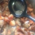 mai10200's cooksnap of when they made 絶品肉屋さんのトロける牛筋アキレス煮付け.
