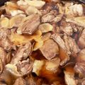 あまいさん's cooksnap of when they made 牛すじとこんにゃくの簡単しょうが醤油煮.