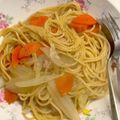 クックGAHPEJ☆'s cooksnap of when they made ベーコンと小松菜の和風パスタ♪.