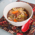 バカリャウ's cooksnap of when they made 美容ダイエットに♪黒酢と塩麹のスープ.
