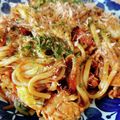 肉ぶっかけ's cooksnap of when they made 基本の焼きうどんはお好みソースで！.