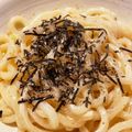 晴れ女☆夏女's cooksnap of when they made 山下の本気うどん風！明太バター醤油うどん.