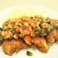 イエローバード's cooksnap of when they made ささみカツレツ丼 サルサソース.