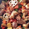 ayuamama's cooksnap of when they made ☆大戸屋風鶏肉の黒酢あん☆胃袋ガッツリ♪.