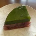 misato　mmm☆'s cooksnap of when they made アガーで作る＊2色水ようかん.