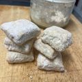 whitebear's cooksnap of when they made ホロホロなきなこクッキー♪.