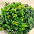 CHISA☆ごはん♪'s cooksnap of when they made ほうれん草の胡麻和え.