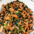 クック甘党。's cooksnap of when they made 炒め納豆.