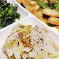 ちょちょこ✫'s cooksnap of when they made 新ごぼうとレンコンのペペロンチーノ風炒め.