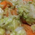 かめのたろう's cooksnap of when they made 白菜大量消費！白菜とにんじんの塩サラダ.