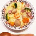パインクリームソーダ's cooksnap of when they made 簡単☆肉団子クリームシチュー.