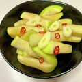 azbjbn's cooksnap of when they made 大根のにんにく醤油漬け【作り置き】.