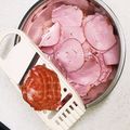 ソネチコ's cooksnap of when they made ブロックハムを薄く切る方法.