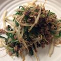 ベティ３'s cooksnap of when they made お財布がピンチな時に！ニラもやし炒め.