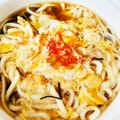 kinniko's cooksnap of when they made 簡単5分♡ふんわり卵の鶏塩煮込みうどん.