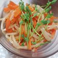 ともいくろ's cooksnap of when they made 人参と豆もやしの簡単ナムル.