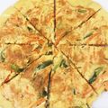 ミレーちゃん's cooksnap of when they made えのきとにんじんのチーズチヂミ.