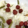 冷蔵庫レスキュー隊's cooksnap of when they made ピーラー大根とインゲンの梅干し和え.
