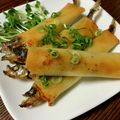 ☆さぶ☆☆'s cooksnap of when they made ＊チーズin！ししゃもの焼き春巻き＊.
