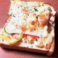 おーぶんおーぶん's cooksnap of when they made うちのポテトサラダトースト♪.
