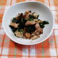 ﾁｲﾁｬﾝﾏﾏ's cooksnap of when they made ほうれん草とカリカリちゃん.