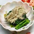 にきけん's cooksnap of when they made 菜の花ととろろこぶ.