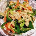 ❀まいねこ❀'s cooksnap of when they made 無限にんじんピーマン.