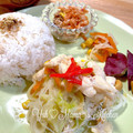 YUH♡ママ's cooksnap of when they made 鶏むね肉と白菜のあっさり塩炒め.