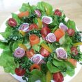 ルリチャン's cooksnap of when they made 食べられる花束！ブーケサラダ.