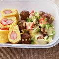 ガチャピン似's cooksnap of when they made お弁当に☆市販のミートボール+ネギチー.