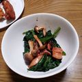 ﾁｲﾁｬﾝﾏﾏ's cooksnap of when they made ほうれん草とキノコのバターソテー.