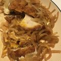 花花里's cooksnap of when they made 絶賛された♪かつ丼…かつ煮で夕食メインに.